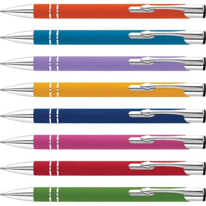 Electra Soft Feel Ballpen  - Laser Engraved - Image 9