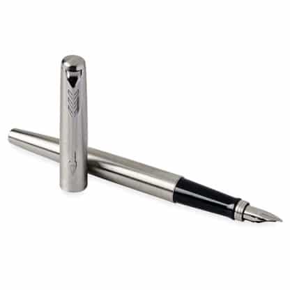 Parker Jotter Stainless Steel Fountain Pen - Image 9