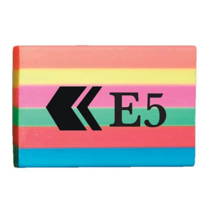 Rainbow E5 Eraser