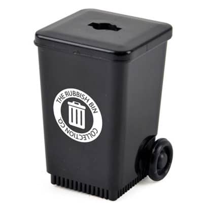 Wheelie Bin Shaped Pencil Sharpener