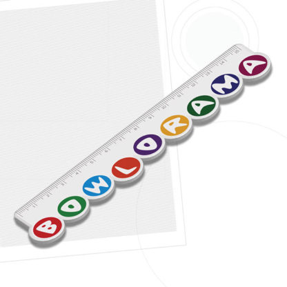 Recycled 150mm Custom Shaped Ruler