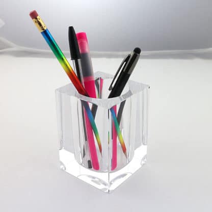 Crystal Square Penholder
