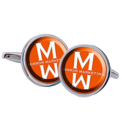 Resin Dome Cufflinks - Full Colour - Image 9