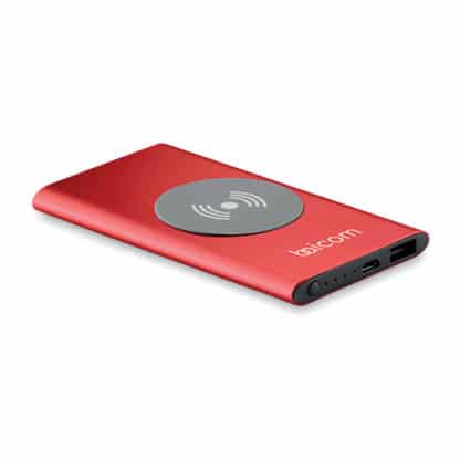 Aluminium Wireless 4000mAh Powerbank