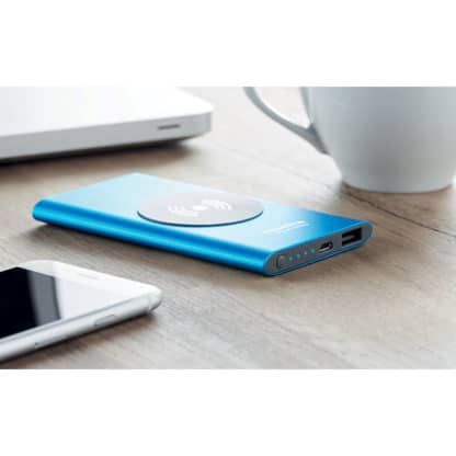 Aluminium Wireless 4000mAh Powerbank - Image 2