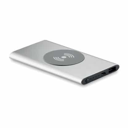Aluminium Wireless 4000mAh Powerbank - Image 3