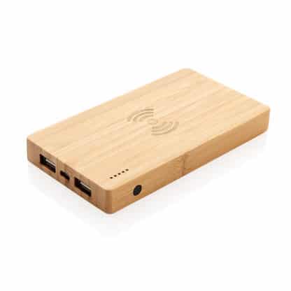 XD-Design Bamboo 4000mAh Wireless Powerbank - Image 2