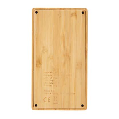 XD-Design Bamboo 4000mAh Wireless Powerbank - Image 4