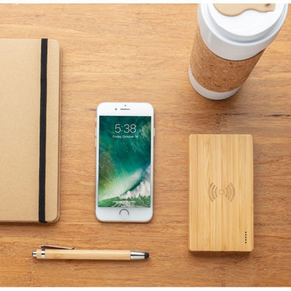 XD-Design Bamboo 4000mAh Wireless Powerbank - Image 6