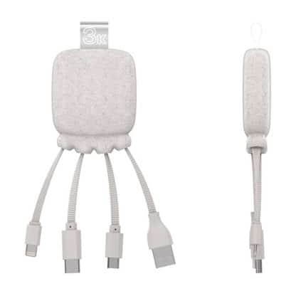 Xoopar Wheat Octopus Booster 3000mAh Powerbank - Image 3
