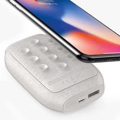 Wheat 7500mAh Wireless Powerbank