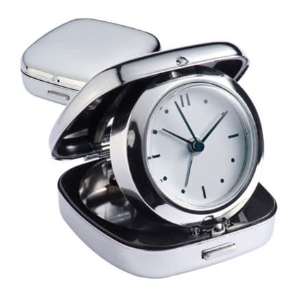 Lausanne Metal Travelling Clock