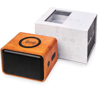 Avenue Heartwood Speaker and Wireless Charging Pad - Image 3