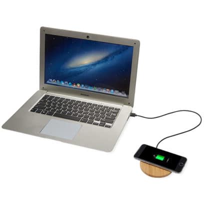 Essence Bamboo Wireless Charger - Image 6