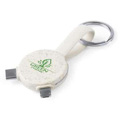 Natureline WheatStraw Multifunctional Key Ring
