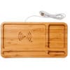 Frame Bamboo Wireless Charging Desk Organiser - Image 5