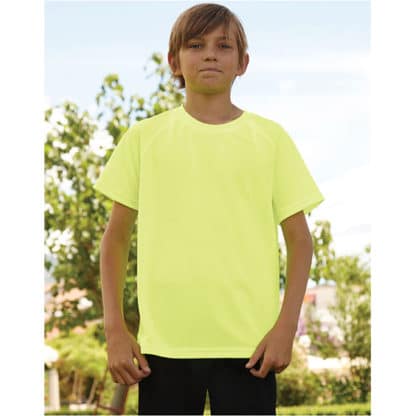 Fruit of the Loom Childrens Kids Performance Tee