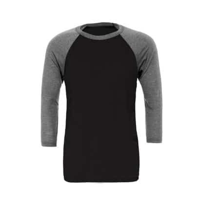 Bella + Canvas 3/4 Sleeve Baseball T-Shirt - Image 3