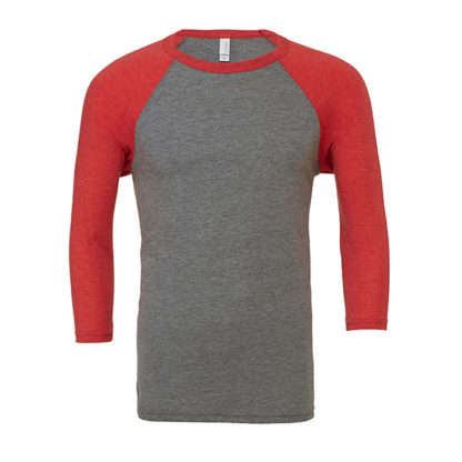 Bella + Canvas 3/4 Sleeve Baseball T-Shirt - Image 6