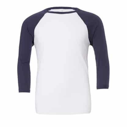 Bella + Canvas 3/4 Sleeve Baseball T-Shirt - Image 9