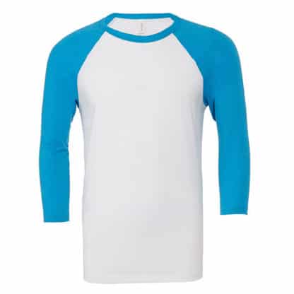 Bella + Canvas 3/4 Sleeve Baseball T-Shirt - Image 8