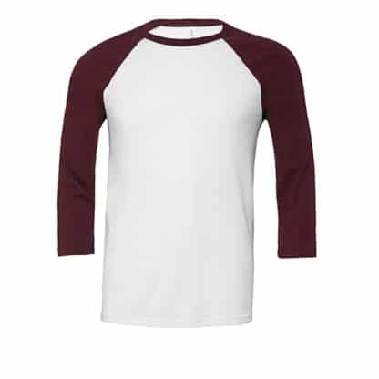 Bella + Canvas 3/4 Sleeve Baseball T-Shirt - Image 14