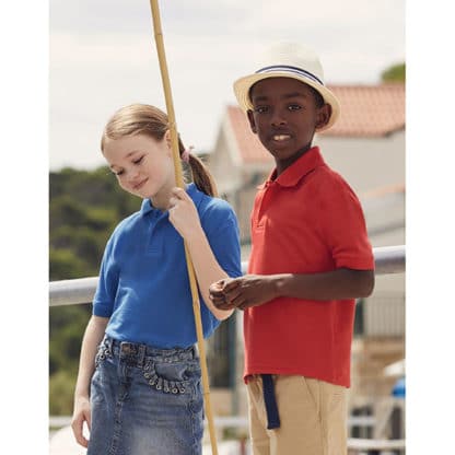 Fruit of the LoomChildrens 65/35 Pique Polo Shirt