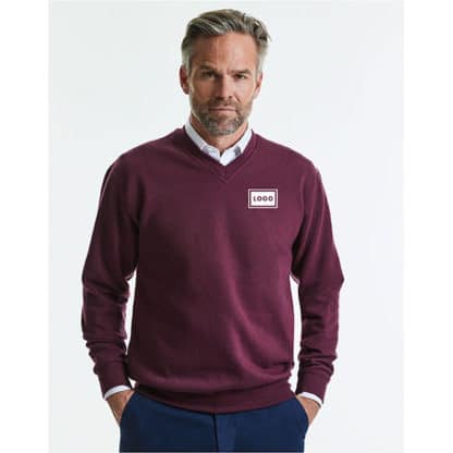 Russell  V-Neck Sweatshirt