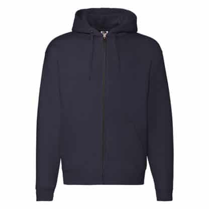 Fruit of the Loom Mens Premium Zipped Hooded Sweat - Image 3