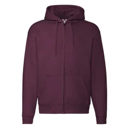 Fruit of the Loom Mens Premium Zipped Hooded Sweat - Image 8