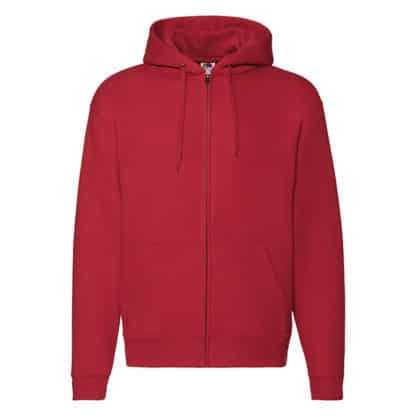 Fruit of the Loom Mens Premium Zipped Hooded Sweat - Image 9