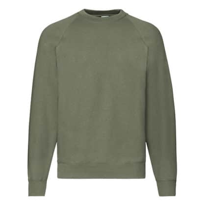 Fruit of the Loom Mens Classic Raglan Sleeve Sweat - Image 3