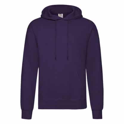 Fruit of the Loom Mens Classic Hooded Sweatshirt - Image 21