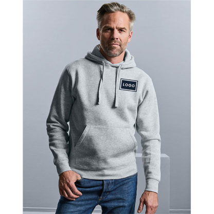 Russell Mens Authentic Hooded Sweat