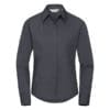 Russell Collection Ladies Long Sleeve Poplin - Image 6