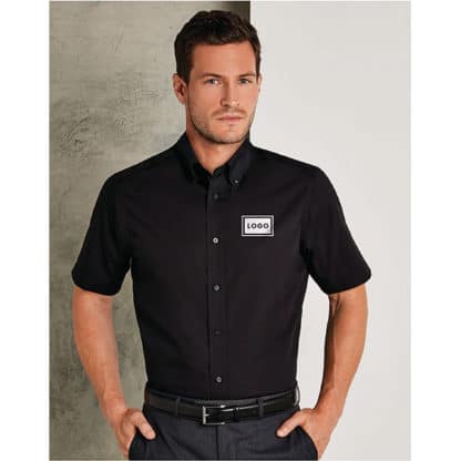 Kustom Kit Mens City Short Sleeve Shirt