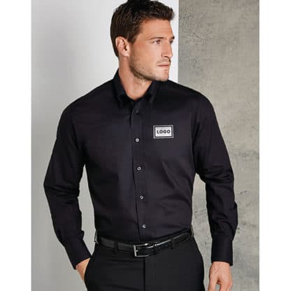 Kustom Kit Mens City Long Sleeve Shirt