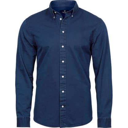 Tee Jays Mens Casual Twill Shirt - Image 2