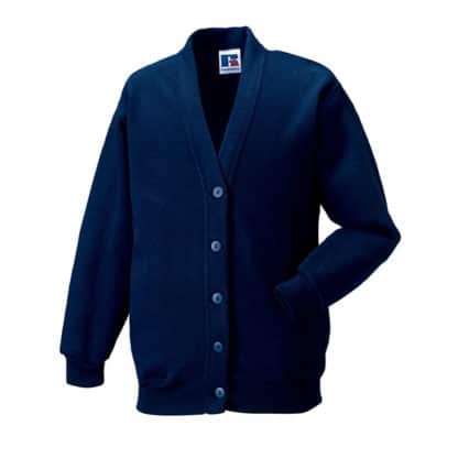 Jerzees Schoolgear Sweatshirt Cardigan - Image 4