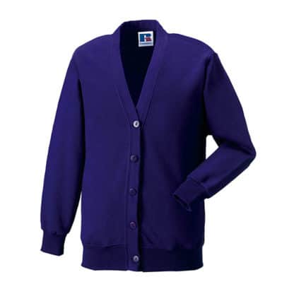 Jerzees Schoolgear Sweatshirt Cardigan - Image 7