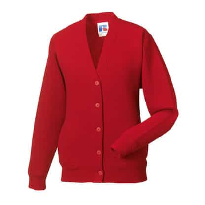 Jerzees Schoolgear Sweatshirt Cardigan - Image 9