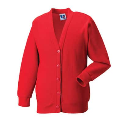 Jerzees Schoolgear Sweatshirt Cardigan - Image 8