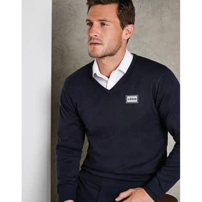 Kustom Kit Mens Arundel V Neck Sweater