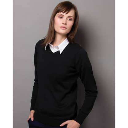 Kustom Kit Ladies V-Neck Cardigan
