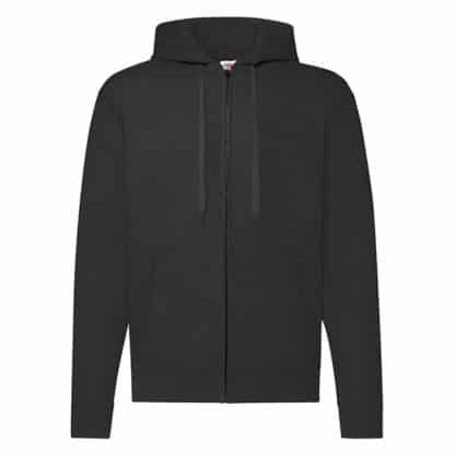 Fruit of the Loom Mens Classic Hooded Sweat Jacket - Image 2