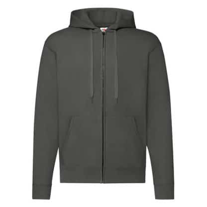 Fruit of the Loom Mens Classic Hooded Sweat Jacket - Image 9