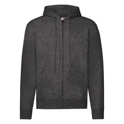 Fruit of the Loom Mens Classic Hooded Sweat Jacket - Image 6