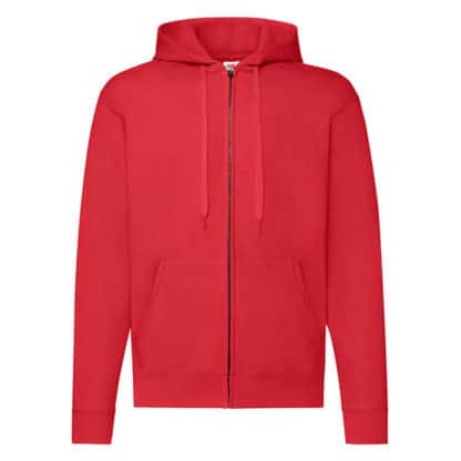 Fruit of the Loom Mens Classic Hooded Sweat Jacket - Image 11