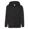 Fruit of the Loom Kids Classic Hooded Sweat Jacket - Image 2