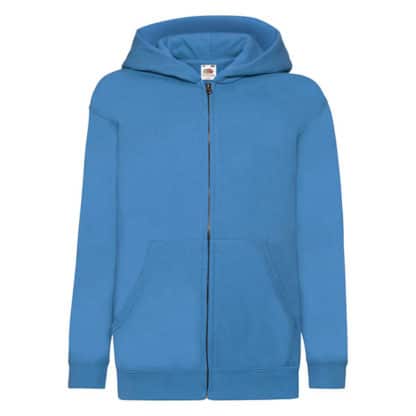 Fruit of the Loom Kids Classic Hooded Sweat Jacket - Image 4